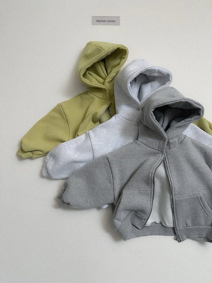 正韓🇰🇷-Digreenkids 拉鍊連帽外套 商品詳情 2