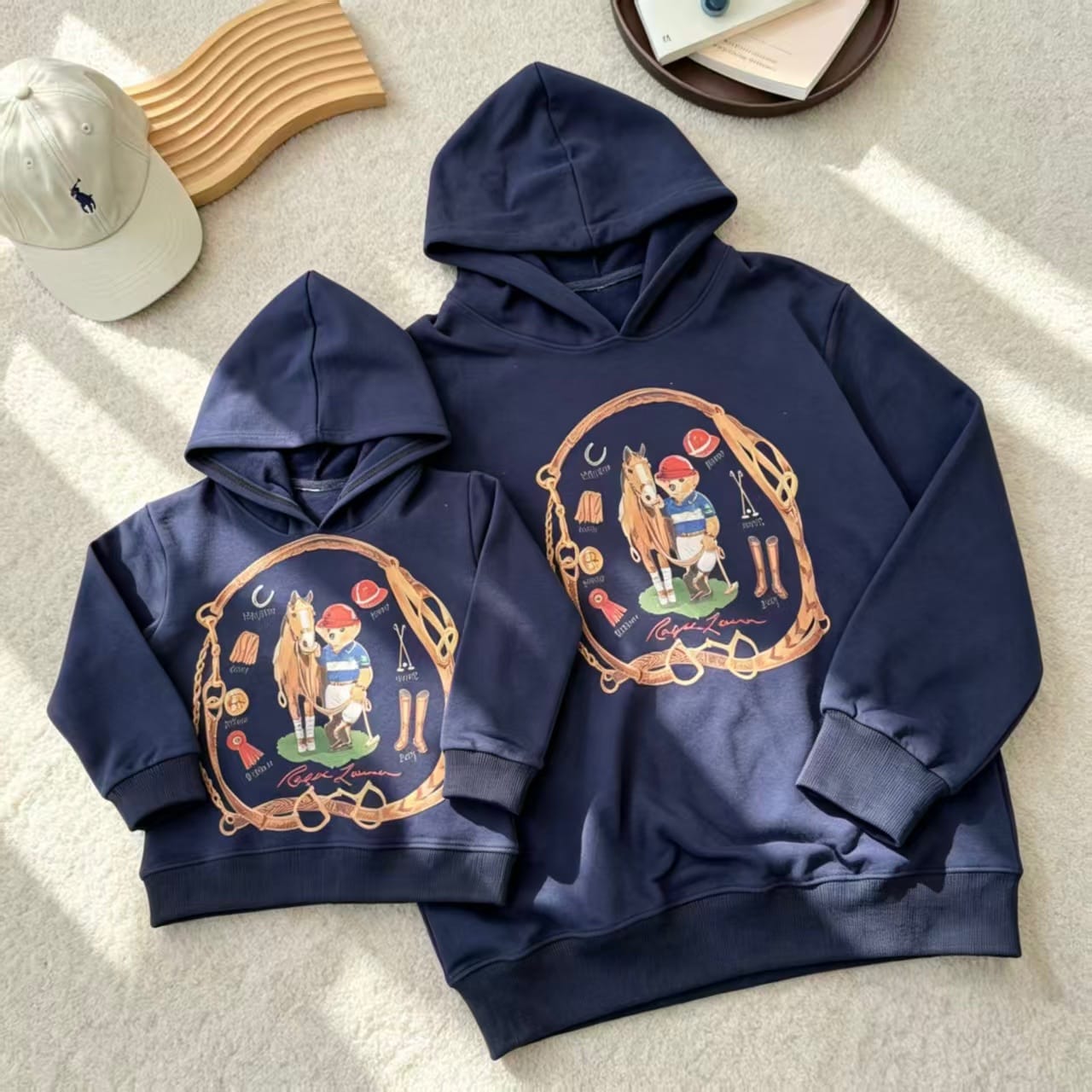欣家-網紅拉夫連帽上衣親子裝