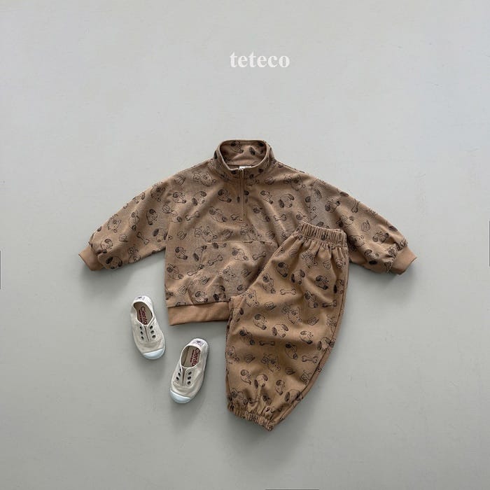 正韓🇰🇷-Teteco 可愛拉鏈套裝 商品詳情 1