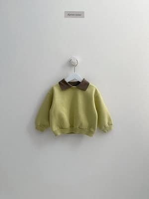 正韓🇰🇷-Digreen繽紛學院風上衣／款式-綠,尺碼-XXL