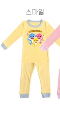 正韓🇰🇷-baby&I 鯊魚寶寶秋款居家服／款式-4號黃,尺碼-110