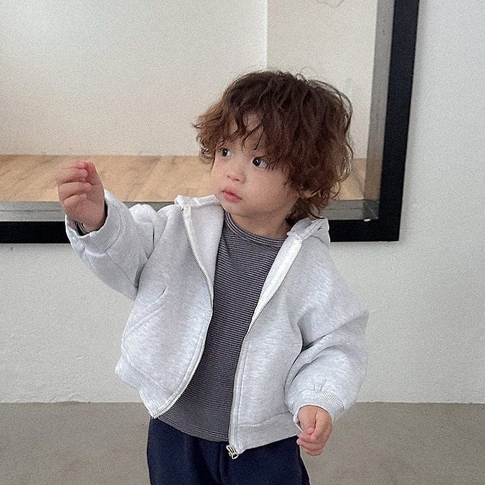 正韓🇰🇷-Digreenkids 拉鍊連帽外套 商品詳情 5